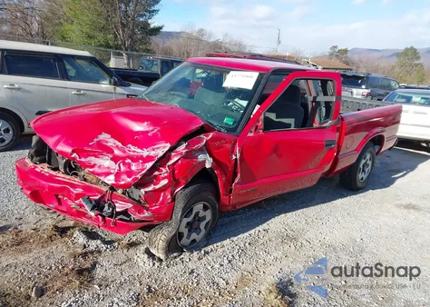 1998 Chevrolet S-10 Ls z USA, uszkodzony, nr VIN 1GCDT19X6W8223944